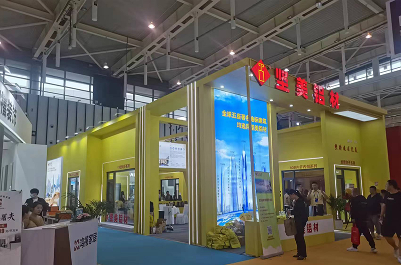 门窗品牌参展怎么出圈？索蓝展览携手坚美铝材解锁专业参展方案